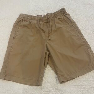 GAP Men's Light Brown Flat Front Shorts